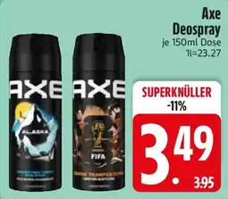 Edeka Ахе Deospray Angebot