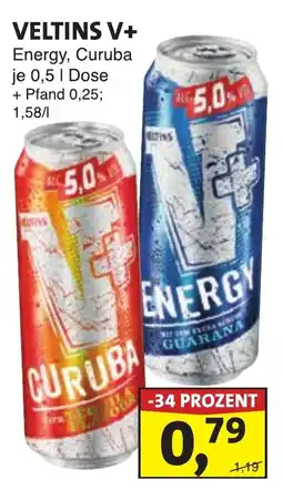 Lösch Depot VELTINS V+ Energy, Curuba Angebot