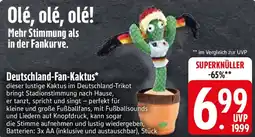 Edeka Deutschland-Fan-Kaktus Angebot