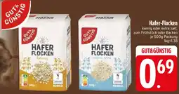 Edeka GUT & GÜNSTIG Hafer-Flocken Angebot