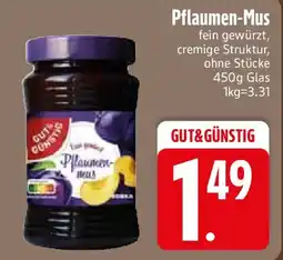 Edeka Pflaumen-Mus Angebot