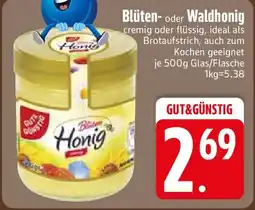 Edeka Blüten- oder Waldhonig Angebot