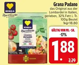 Edeka EDEKA Herzstücke Grana Padano Angebot