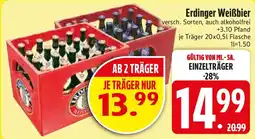 Edeka Erdinger Weißbier Angebot