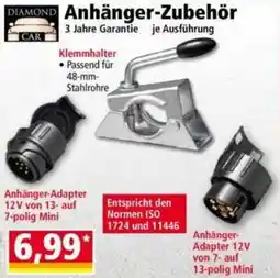 Norma DIAMOND CAR Anhänger-Zubehör Angebot