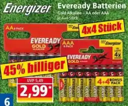 Norma Energizer Eveready Batterien Angebot