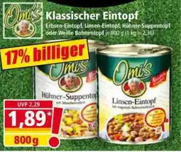 Norma Omis Klassischer Eintopf Angebot