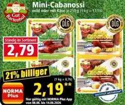 Norma Gut Bartenhof Mini-Cabanossi Angebot