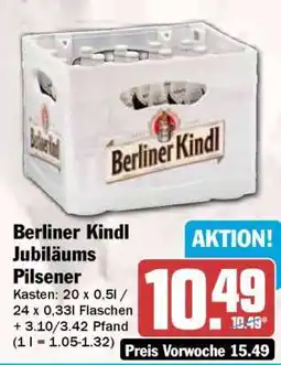 HIT BERLINER KINDL Jubiläums Pilsener Angebot