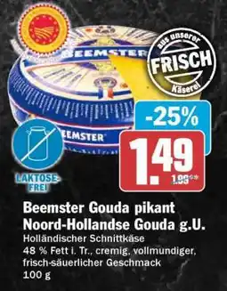 HIT Beemster Gouda pikant Noord-Hollandse Gouda g.U Angebot