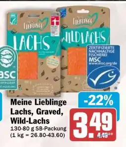 HIT Meine Lieblinge Lachs, Graved, Wild-Lachs Angebot