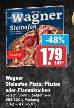 HIT Wagner Steinofen Pizza, Pizzies oder Flammkuchen Angebot