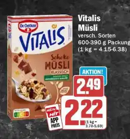 HIT Vitalis Müsli Angebot