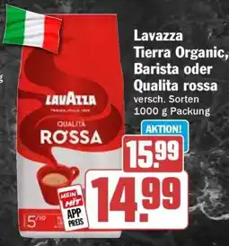 HIT Lavazza Tierra Organic, Barista oder Qualita rossa Angebot
