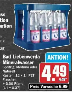 HIT BAD LIEBENWERDA Mineralwasser Angebot