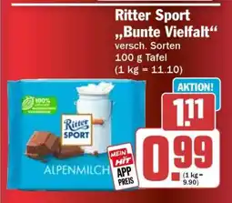 HIT Ritter Sport Bunte Vielfalt Angebot