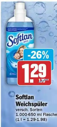 HIT Softlan Weichspüler Angebot