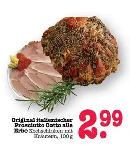 Scheck-in-Center Original italienischer Prosciutto Cotto alle Erbe Angebot