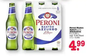 Scheck-in-Center PERONI Nastro Azzurro Angebot