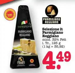 Scheck-in-Center Selezione it Parmigiano Reggiano Angebot