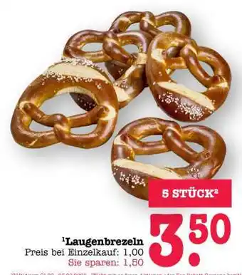Scheck-in-Center Laugenbrezeln Angebot