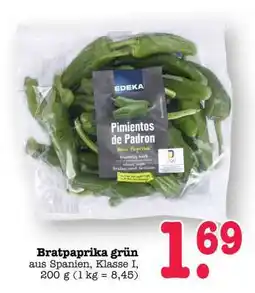 Scheck-in-Center Bratpaprika grün Angebot