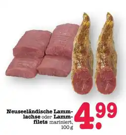 Scheck-in-Center Neuseeländische Lammlachse oder Lammfilets Angebot