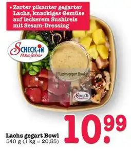 Scheck-in-Center Lachs gegart Bowl Angebot