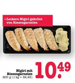 Scheck-in-Center Nigiri mit Riesengarnelen Angebot