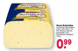 Scheck-in-Center Bauer Butterkäse Angebot