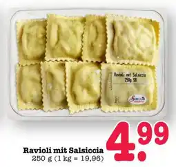 Scheck-in-Center Ravioli mit Salsiccia Angebot