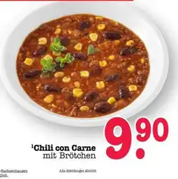 Scheck-in-Center Chili con Carne Angebot