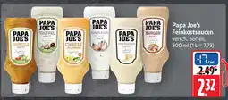 Scheck-in-Center Papa Joe’s Feinkostsaucen Angebot