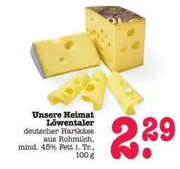 Scheck-in-Center Unsere Heimat Löwentaler Angebot