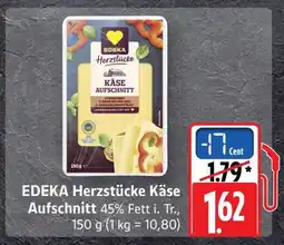 Scheck-in-Center EDEKA Herzstücke Käse Aufschnitt Angebot
