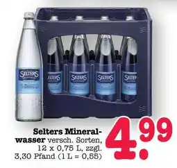 Scheck-in-Center Selters Mineralwasser Angebot