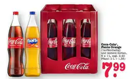 Scheck-in-Center Coca-Cola¹, Fanta-Orange Angebot