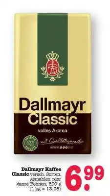 Scheck-in-Center Dallmayr Kaffee Classic Angebot
