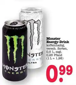 Scheck-in-Center Monster energy drink Angebot
