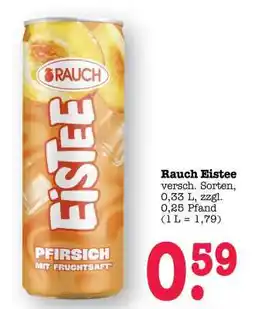 Scheck-in-Center RAUCH Eistee Angebot