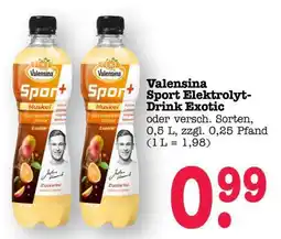 Scheck-in-Center Valensina Sport Elektrolyt-Drink Exotic Angebot