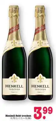 Scheck-in-Center Henkell Sekt trocken Angebot