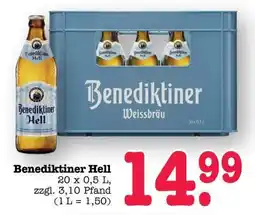 Scheck-in-Center Benediktiner Hell Angebot