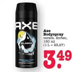 Scheck-in-Center Axe Bodyspray Angebot