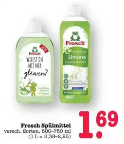 Scheck-in-Center Frosch Spülmittel Angebot