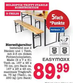 Scheck-in-Center Easymaxx Angebot