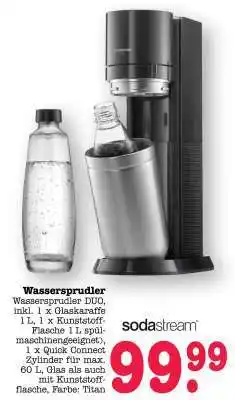 Scheck-in-Center Wassersprudler Angebot