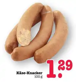 Scheck-in-Center Käse-Knacker Angebot