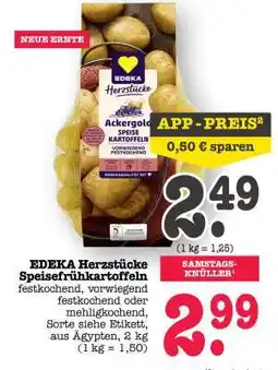 Scheck-in-Center EDEKA Herzstücke Speisefrühkartoffeln Angebot