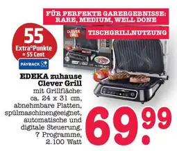 Scheck-in-Center EDEKA zuhause Clever Grill Angebot